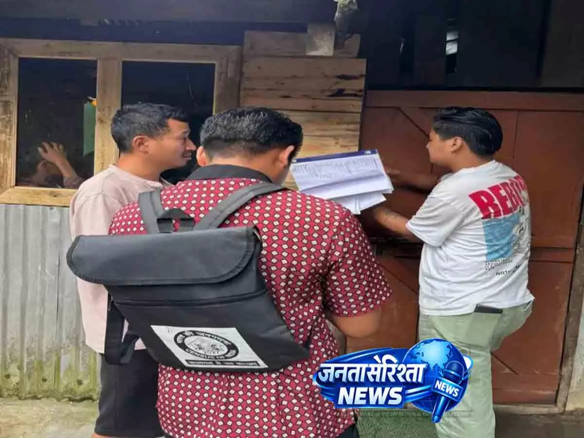 जनगणना 2027 के लिए नागालैंड में घरों की लिस्टिंग का काम चल रहा जनगणना 2027 के लिए नागालैंड में घरों की लिस्टिंग का काम चल रहा