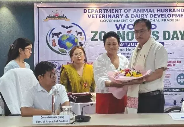 Itanagar: वांगसू ने जूनोटिक रोगों की रोकथाम के लिए सामूहिक प्रयासों पर दिया जोर