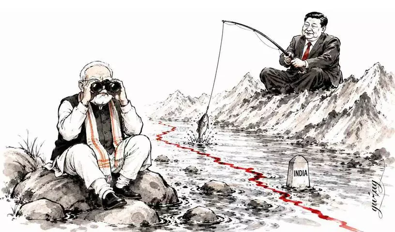 वास्तविक नियंत्रण रेखा पर चीन का इंतज़ार का खेल वास्तविक नियंत्रण रेखा पर चीन का इंतज़ार का खेल