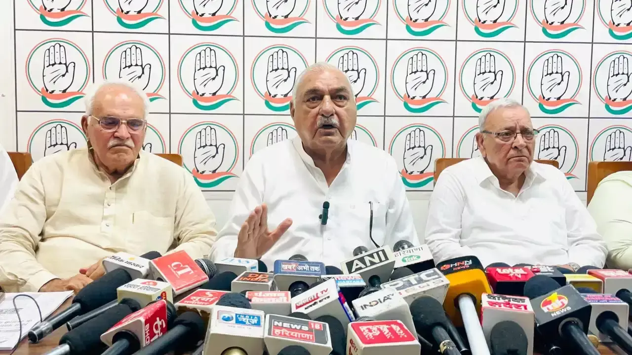 Rohtak: पूर्व सीएम हुड्डा ने भाजपा सरकार पर लगाए गंभीर आरोप