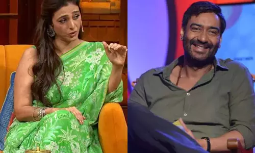 तब्बू की हैदराबादी बोली सुन हंसी नहीं रोक पाए अजय देवगन, बैगन में मिलाते वाला किस्सा वायरल तब्बू की हैदराबादी बोली सुन हंसी नहीं रोक पाए अजय देवगन, बैगन में मिलाते वाला किस्सा वायरल