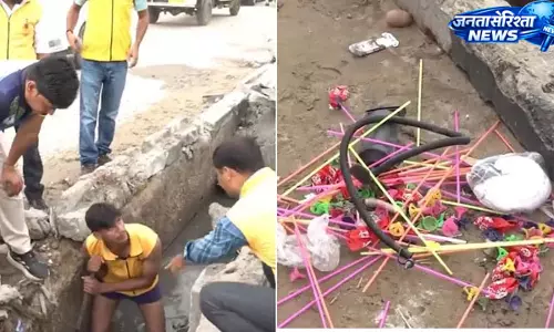 Jaipur : दर्दनाक सड़क हादसा, तेज रफ्तार ट्रक ने गुब्बारे बेचने वाले को रौंदा Jaipur : दर्दनाक सड़क हादसा, तेज रफ्तार ट्रक ने गुब्बारे बेचने वाले को रौंदा