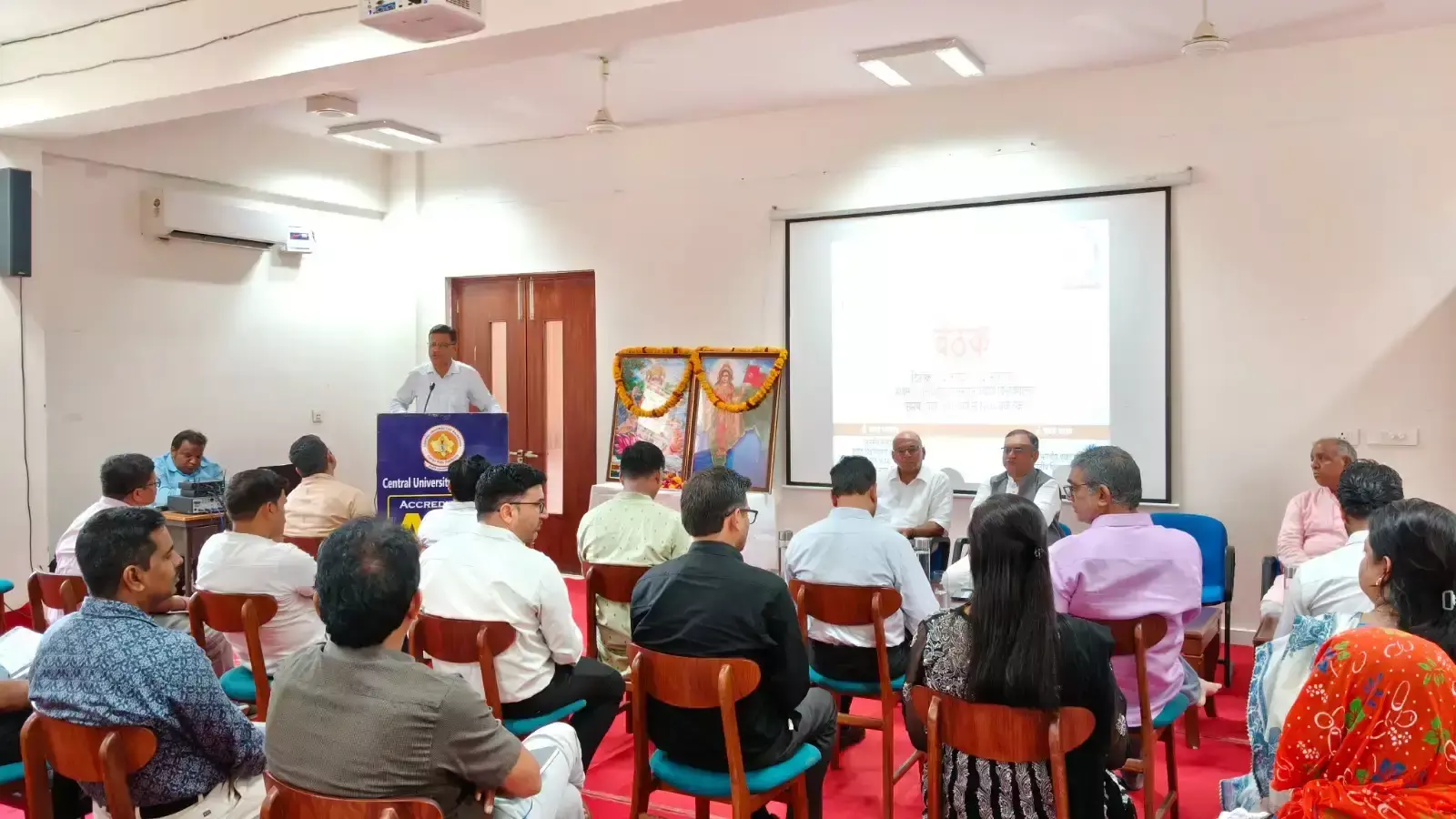 Ajmer: राजस्थान केंद्रीय विश्वविद्यालय इकाई ने आयोजित की भारतीय शिक्षण मंडल की बैठक