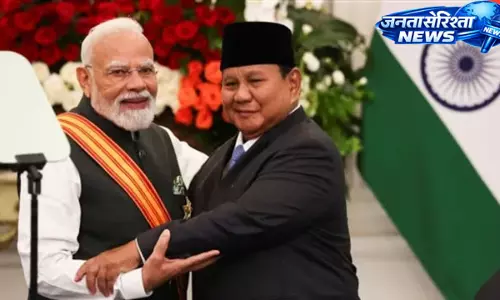 इंडोनेशिया ने PM मोदी को किया सम्मानित