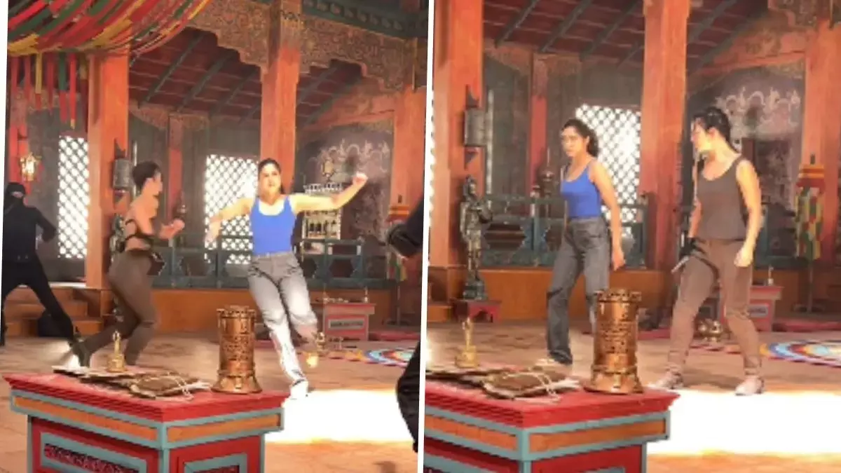 वायरल क्लिप में अल्फा के हाई-ऑक्टेन एक्शन सीन्स शूट करते दिखे बॉडी डबल्स वायरल क्लिप में अल्फा के हाई-ऑक्टेन एक्शन सीन्स शूट करते दिखे बॉडी डबल्स