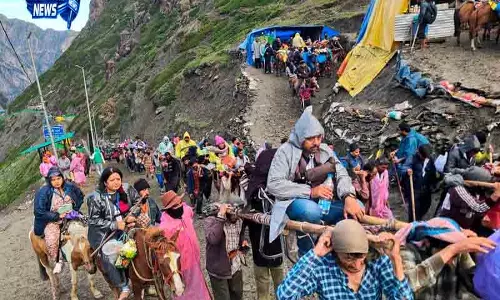 Jammu अमरनाथ यात्रा: 8,800 से ज्यादा श्रद्धालुओं का बड़ा जत्था रवाना Jammu अमरनाथ यात्रा: 8,800 से ज्यादा श्रद्धालुओं का बड़ा जत्था रवाना