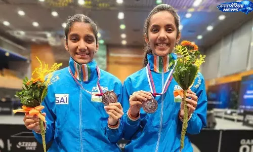 नासिक की तनीषा कोटेचा ने रचा इतिहास, WTT फीडर टूर्नामेंट में महिला डबल्स का जीता गोल्ड मेडल
