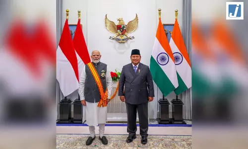 भारत और इंडोनेशिया के बीच 14 MoU पर बनी सहमति, छह फैसलों का हुआ ऐलान भारत और इंडोनेशिया के बीच 14 MoU पर बनी सहमति, छह फैसलों का हुआ ऐलान