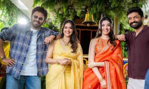 #VenkyAnil5 के सेट पर लौटे वेंकटेश, जरूरी सीन्स के लिए टीम तैयार #VenkyAnil5 के सेट पर लौटे वेंकटेश, जरूरी सीन्स के लिए टीम तैयार