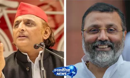 BREAKING: निशिकांत दुबे के खिलाफ सपा ने भेजा मानहानि नोटिस BREAKING: निशिकांत दुबे के खिलाफ सपा ने भेजा मानहानि नोटिस