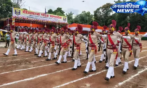 नालंदा पुलिस लाइन में 162 प्रशिक्षु जवानों का दीक्षांत समारोह