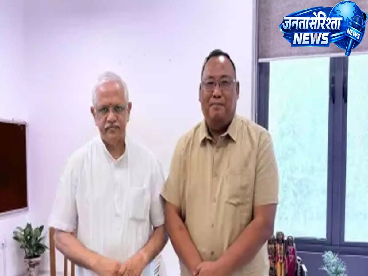 नागालैंड भाजपा के विस्तार को लेकर बीएल संतोष के साथ अहम बैठक नागालैंड भाजपा के विस्तार को लेकर बीएल संतोष के साथ अहम बैठक