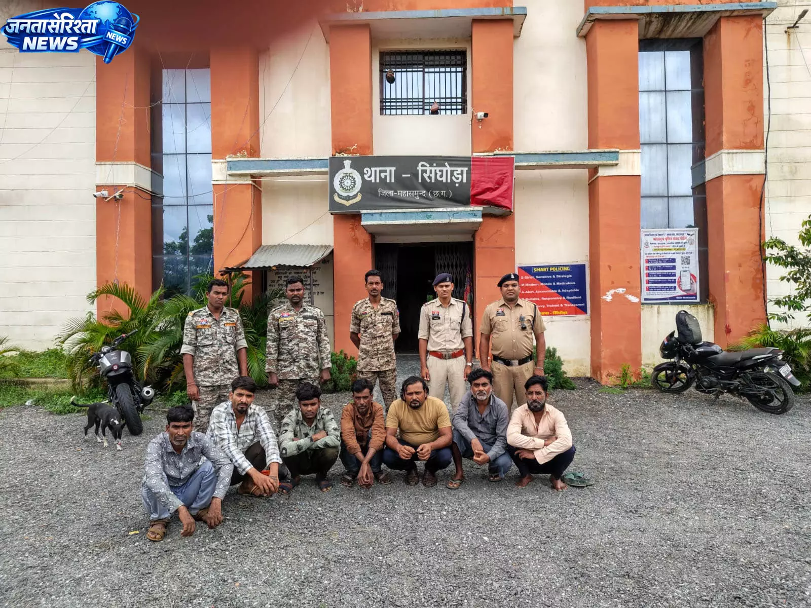 CG BREAKING: पारधी गिरोह का पर्दाफाश, 7 शातिर चोर गिरफ्तार CG BREAKING: पारधी गिरोह का पर्दाफाश, 7 शातिर चोर गिरफ्तार