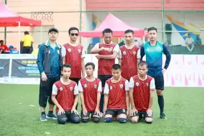 Nagaland की नेत्रहीन फुटबॉल टीम ने जोनल चैंपियनशिप में किया शानदार प्रदर्शन