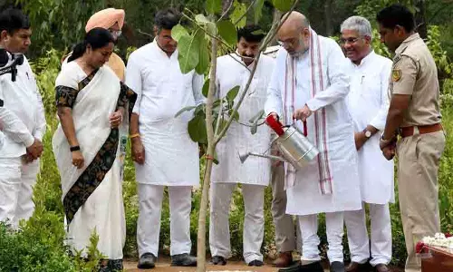 शाह ने Delhi में मिशन 70L वृक्षारोपण अभियान लॉन्च किया