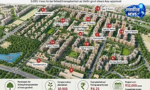 Delhi सरोजिनी नगर पुनर्विकास का रास्ता साफ