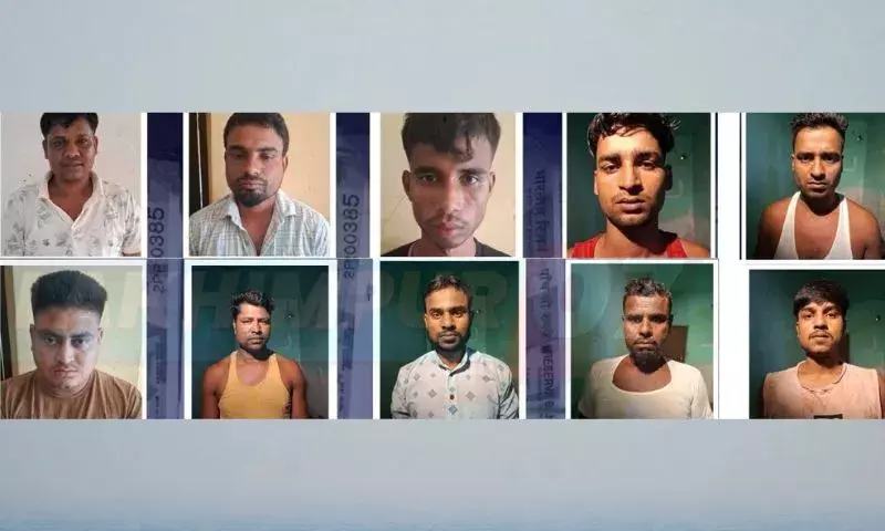 Assam: लखीमपुर में 10 लोग गिरफ्तार, 15 लाख रुपये के नकली नोट जब्त