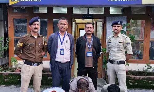 Shimla में 242 ग्राम हेरोइन के साथ 3 गिरफ्तार Shimla में 242 ग्राम हेरोइन के साथ 3 गिरफ्तार