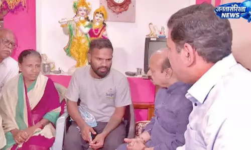 रत्तीहल्ली हत्या मामला: BJP नेताओं ने पीड़ित परिवार से की मुलाकात