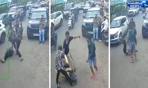 Jabalpur : दिनदहाड़े स्कूली छात्रों पर हमला