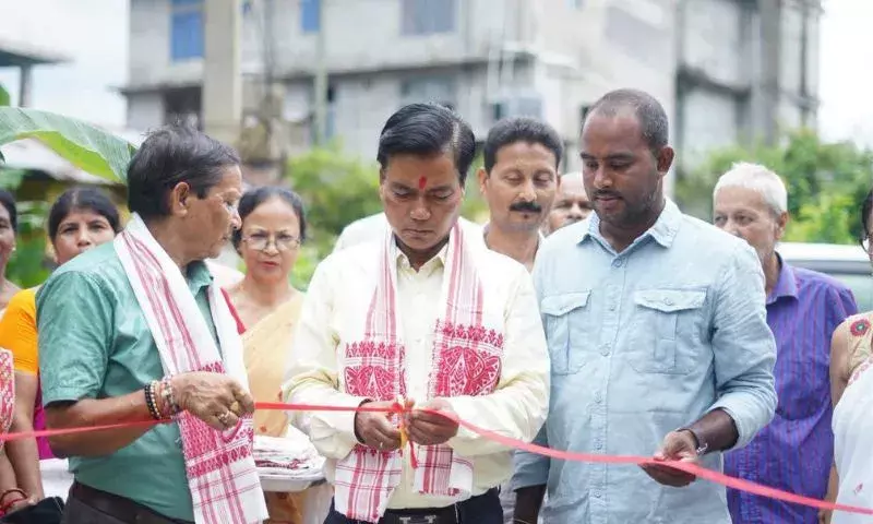 Assam: कनेक्टिविटी बेहतर करने के लिए गुवाहाटी के बसिष्ठ में दो नए लिंक रोड खोले गए