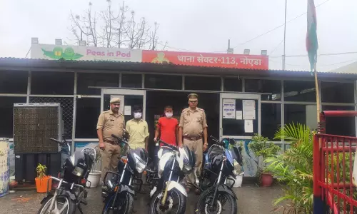 Noida में बाइक चोरों पर शिकंजा, दो गैंग पकड़े गए Noida में बाइक चोरों पर शिकंजा, दो गैंग पकड़े गए