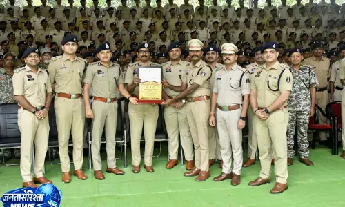 बोधघाट थाने का राष्ट्रीय सम्मान, छत्तीसगढ़ का सर्वश्रेष्ठ पुलिस स्टेशन बना बोधघाट थाने का राष्ट्रीय सम्मान, छत्तीसगढ़ का सर्वश्रेष्ठ पुलिस स्टेशन बना
