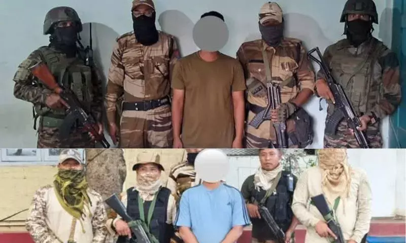 Manipur में सुरक्षा बलों की बड़ी कार्रवाई, कई उग्रवादी गिरफ्तार Manipur में सुरक्षा बलों की बड़ी कार्रवाई, कई उग्रवादी गिरफ्तार