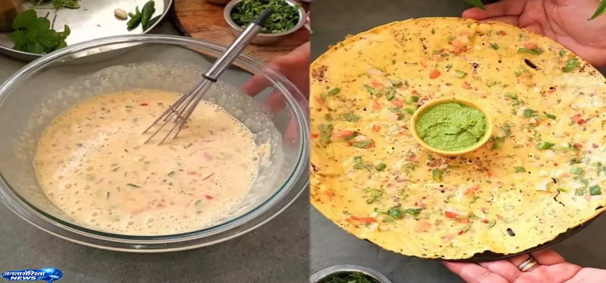 सुबह के breakfast. के लिए परफेक्ट है इंस्टेंट बेसन डोसा सुबह के breakfast. के लिए परफेक्ट है इंस्टेंट बेसन डोसा