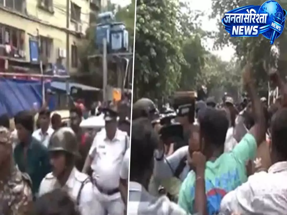 ममता बनर्जी की रैली में हंगामा, BJP और TMC समर्थकों के बीच हाथापाई से बढ़ा तनाव ममता बनर्जी की रैली में हंगामा, BJP और TMC समर्थकों के बीच हाथापाई से बढ़ा तनाव