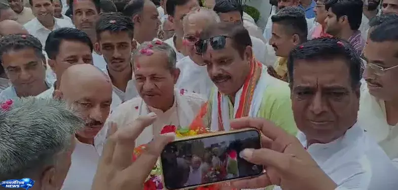BJPs के नए क्षेत्रीय अध्यक्ष का सहारनपुर में भव्य स्वागत BJPs के नए क्षेत्रीय अध्यक्ष का सहारनपुर में भव्य स्वागत