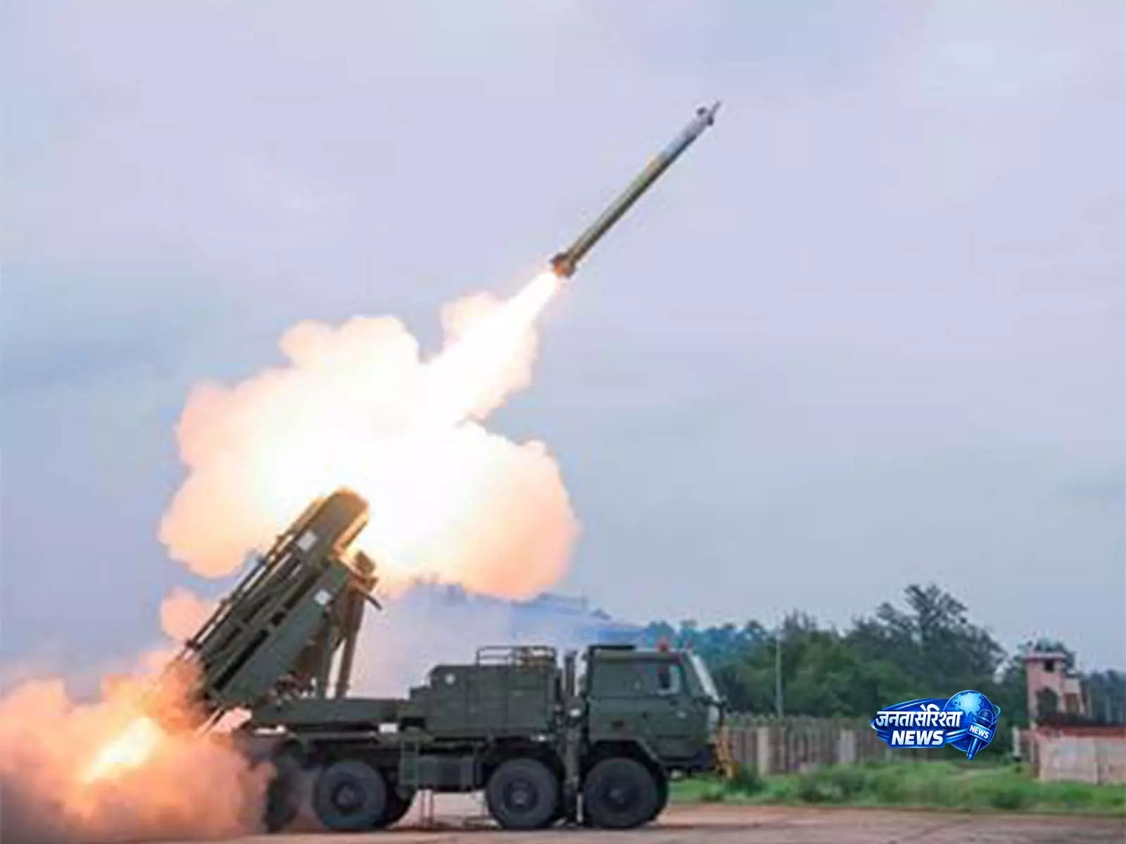 DRDO ने पिनाका लॉन्ग रेंज गाइडेड रॉकेट का सफल उड़ान परीक्षण किया DRDO ने पिनाका लॉन्ग रेंज गाइडेड रॉकेट का सफल उड़ान परीक्षण किया