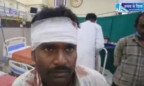 पानी विवाद में 15 लोग घायल, दो पड़ोसी भिड़ गए पानी विवाद में 15 लोग घायल, दो पड़ोसी भिड़ गए