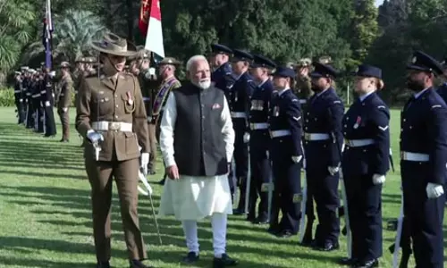 ऑस्ट्रेलिया में पीएम मोदी को मिला गार्ड ऑफ ऑनर, गूंजा जन गण मन...