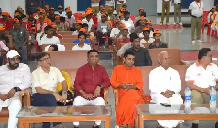 Haridwar: गुरुकुल कांगड़ी में आर्य वीर-वीरांगना दल का प्रशिक्षण शिविर शुरू Haridwar: गुरुकुल कांगड़ी में आर्य वीर-वीरांगना दल का प्रशिक्षण शिविर शुरू