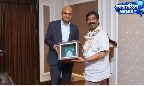 झारखंड पहुंचे गूगल अधिकारी, CM सोरेन से मुलाकात में खुला राज झारखंड पहुंचे गूगल अधिकारी, CM सोरेन से मुलाकात में खुला राज