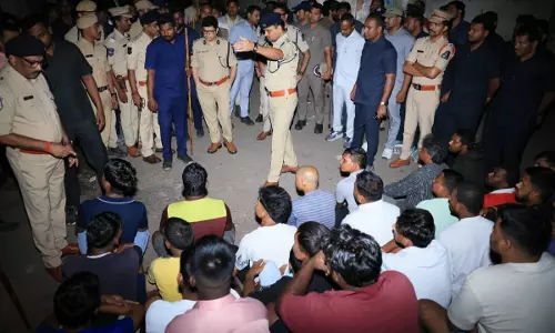 Hyderabad पुलिस ने बड़े पैमाने पर घेराबंदी और तलाशी अभियान चलाया