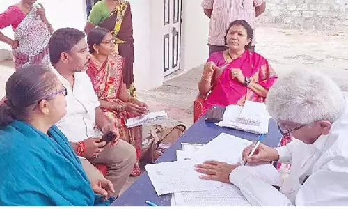 Telangana: राव पद्मा रेड्डी ने SIR प्रक्रिया का निरीक्षण किया Telangana: राव पद्मा रेड्डी ने SIR प्रक्रिया का निरीक्षण किया