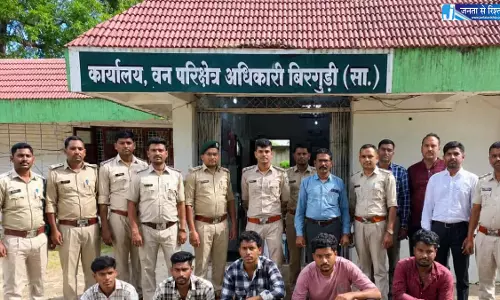 सांप का शिकार फिर सब्जी बनाकर खाया, वायरल वीडियो में दिखे 6 आरोपी गिरफ्तार सांप का शिकार फिर सब्जी बनाकर खाया, वायरल वीडियो में दिखे 6 आरोपी गिरफ्तार