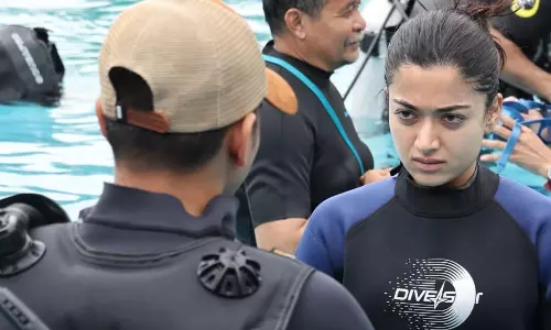 मायसा से रश्मिका का नया अवतार: अंडरवाटर एक्शन सीक्वेंस की झलक देख फैंस हुए हैरान