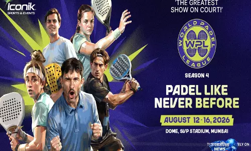 World Padel League अपना सबसे बड़ा सीज़न मुंबई के डोम, SVP स्टेडियम में ला रही World Padel League अपना सबसे बड़ा सीज़न मुंबई के डोम, SVP स्टेडियम में ला रही