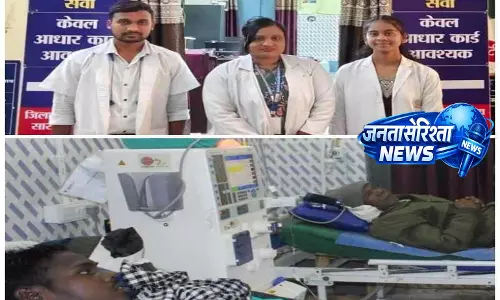 केंद्रीय टीम ने तेंदुआ गांव में किया सघन कुष्ठ खोज अभियान का निरीक्षण