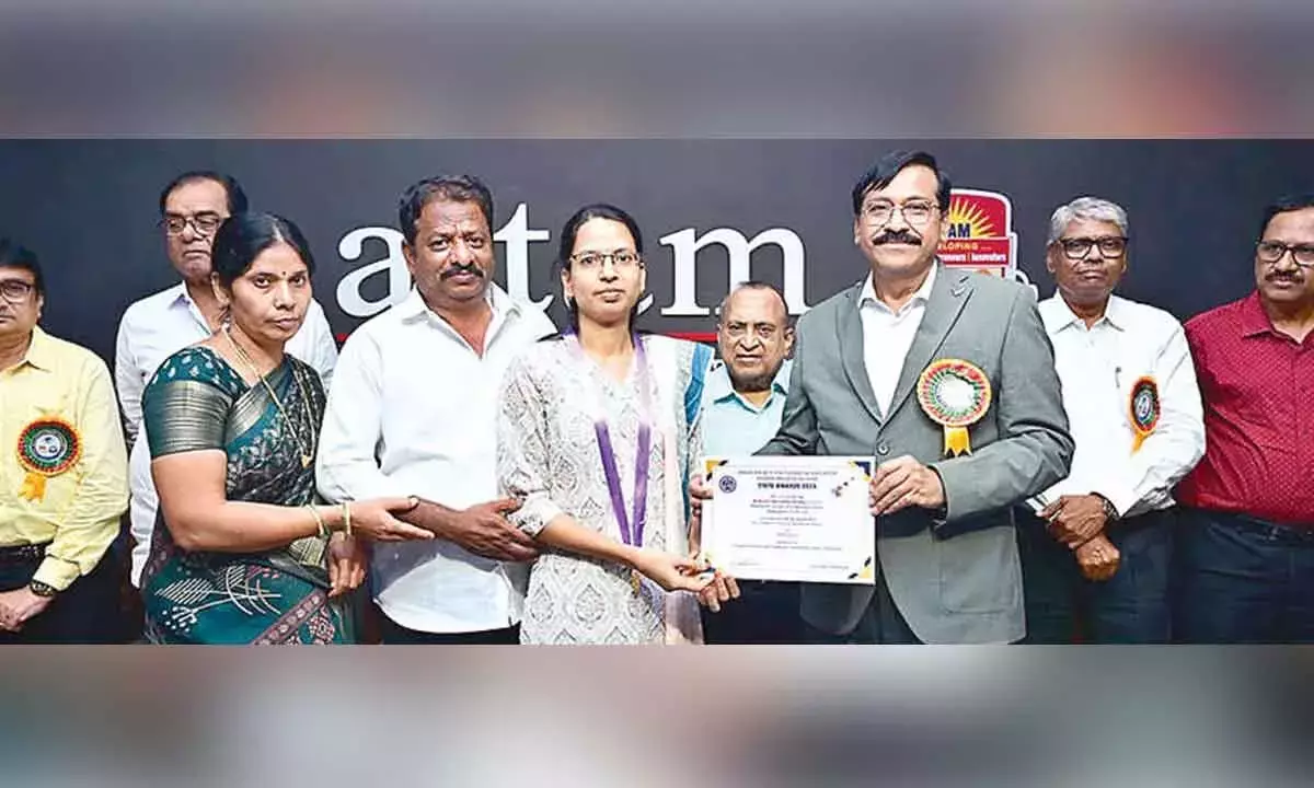 MITS के छात्रों ने ISTE-2025 राज्य पुरस्कार जीते MITS के छात्रों ने ISTE-2025 राज्य पुरस्कार जीते