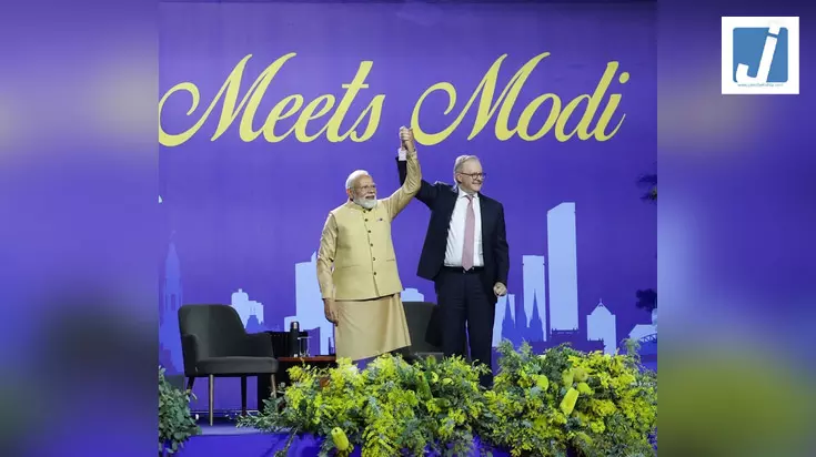 ‘पीएम मोदी ऑस्ट्रेलिया के सच्चे और मेरे प्रिय मित्र’, मेलबर्न मीट्स मोदी में बोले अल्बनीज ‘पीएम मोदी ऑस्ट्रेलिया के सच्चे और मेरे प्रिय मित्र’, मेलबर्न मीट्स मोदी में बोले अल्बनीज
