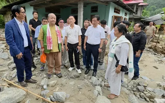Itanagar: टैगक ने बाढ़ प्रभावित जिलों के लिए केंद्र से विशेष पैकेज मांगा