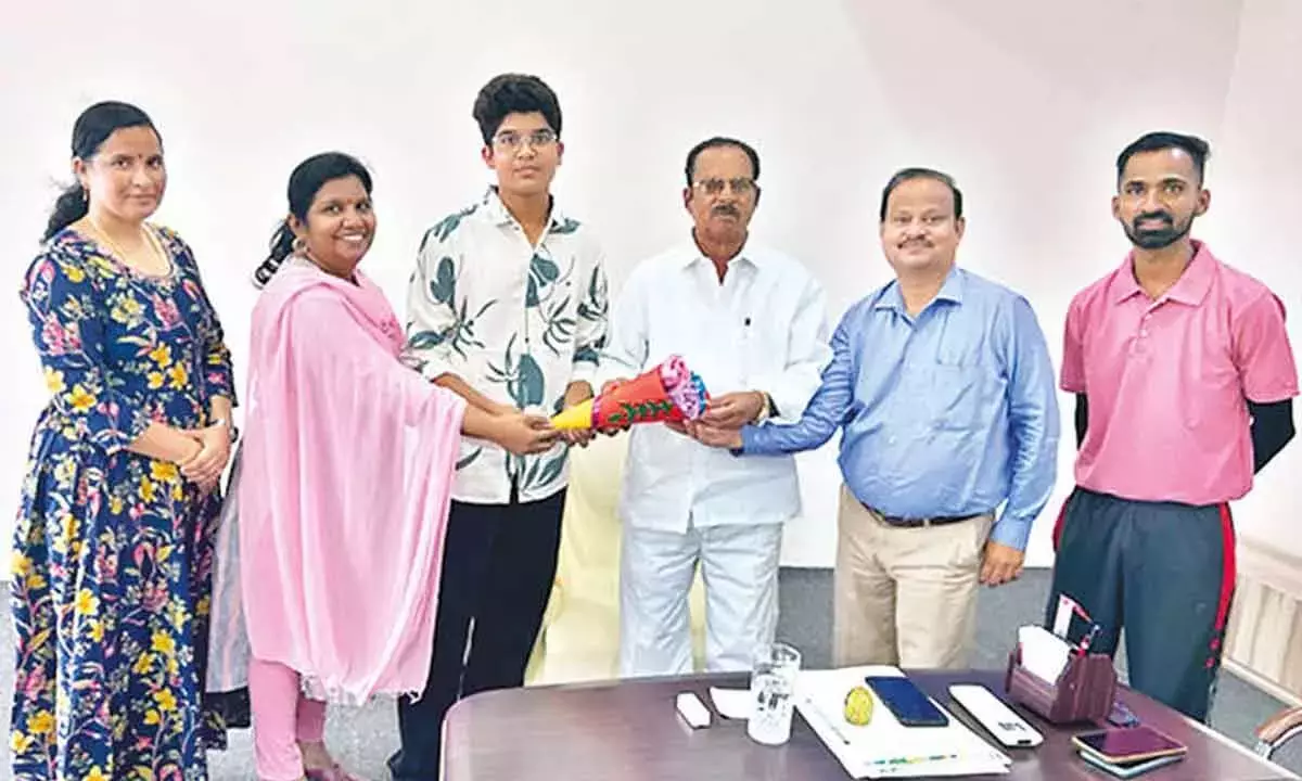 अनंत लक्ष्मी स्कूल के छात्र का राज्य बास्केटबॉल चैंपियनशिप के लिए चयन