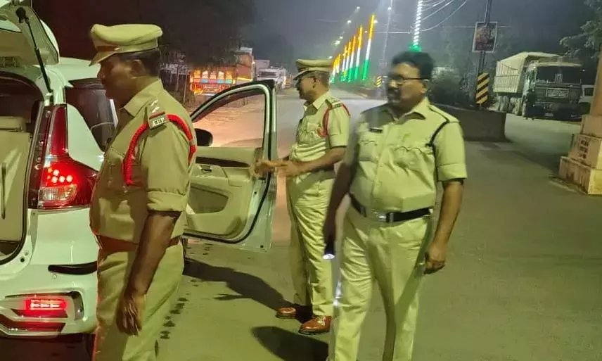 Andhra: नेल्लोर पुलिस ने राजमार्ग पर निगरानी बढ़ा दी, रात्रि गश्त बढ़ा दी