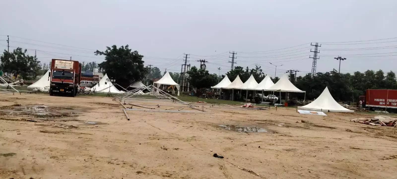 Jind: प्रधानमंत्री की सभा के लिए 10 एकड़ में होगा विशेष इंतजाम