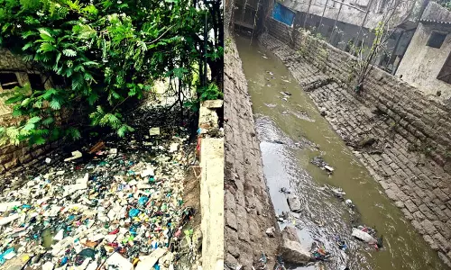 56 ट्रक कचरा हटाने के बाद अघापुरा नाला हुआ पूरी तरह साफ, HYDRA की बड़ी कार्रवाई 56 ट्रक कचरा हटाने के बाद अघापुरा नाला हुआ पूरी तरह साफ, HYDRA की बड़ी कार्रवाई