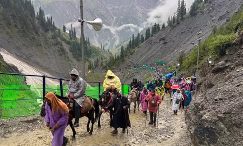 अमरनाथ यात्रा 2026: अब तक 1.60 लाख से अधिक श्रद्धालुओं ने पवित्र गुफा मंदिर में किए दर्शन
